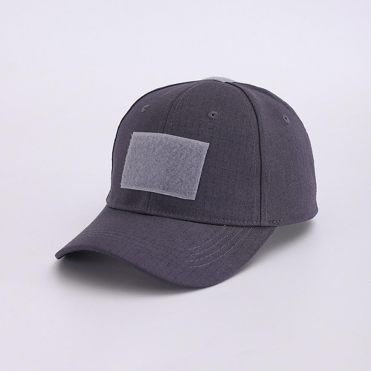 Military Fans Outdoor High-Quality Python Velcro Baseball Cap Men S Tactical Camouflage Hat Sports Mesh Cap Adult 56-60cm серый