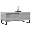 Coffee Table Gray Sonoma 90 x 50 x 36.5 cm Particleboard