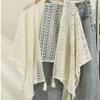 New Tassel Hollowed-out Knitwear Bohemian Ethnic Style Ladies' Crochet Shawl Beach Wear Sunscreen Women Cape Spring Autumn