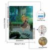 5D Diy Diamond Painting The Princess In The Swamp Full Drill Rhinestones Mosaic Embroidery Handmade Products Home Decor Gift