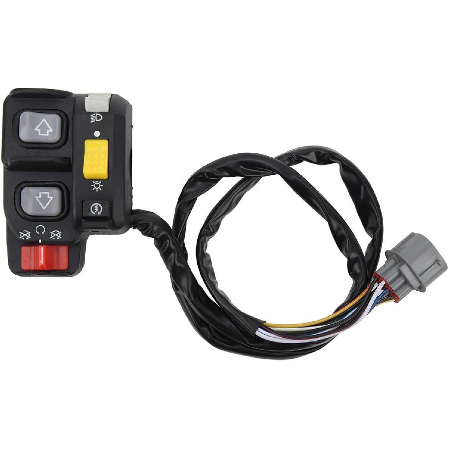 ATV Push Button Shifter Assy, Electric Shift Push Button Assembly ATV Shifter Assembly for Rancher 350 4x4 2WD Electric Shift 350FE Rancher ES