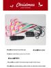 Solar LED Santa and Snowman String Lights for Outdoor Decoration