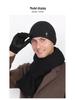 Men's Woolen Beanie for Large Heads - Thick, Warm, Breathable, Sweat-Proof, Ideal for Autumn & Winter