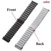 Premium Edelstahl Uhrenarmband Atmungsaktives Metall Bonklip Uhrenarmband 20mm 22mm Schnellverschluss Armband Herren Metall Uhrenarmband