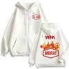 Morat Yem Ya Es Manana Tour Zip Up Hoodies Men Women Fashion Hip Hop Jacket Sweatshirt Casual Fleece Zipper Hoodie