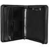 Elegant A4 Briefcase Tizano Bw05 - Conference Desk Pad with Rings and Clip