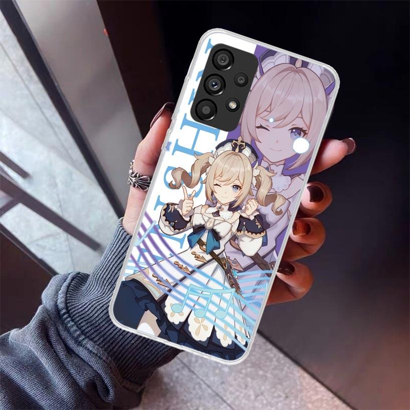 Genshin Impact Anime Phone Case For Samsung Galaxy A17 A57 A37 A16 A26 A36 A56 A15 A25 A35 A55 A14 A13 A54 A53 A34 A24 A33 A23 G