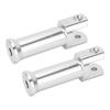Passenger Foot Peg Mounts Kit 50500769 Silver Sturdy Stable High Hardness Passenger Foot Peg Support Kit for Breakout