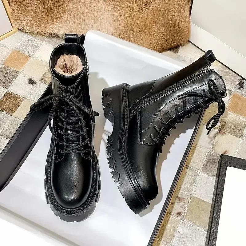 Stivali da Neve Invernali Donna 2026 Nuovi Scarpe di Cotone Impermeabili Stivali da Neve Donna Ispessiti Tacchi Piattaforma Stivaletti