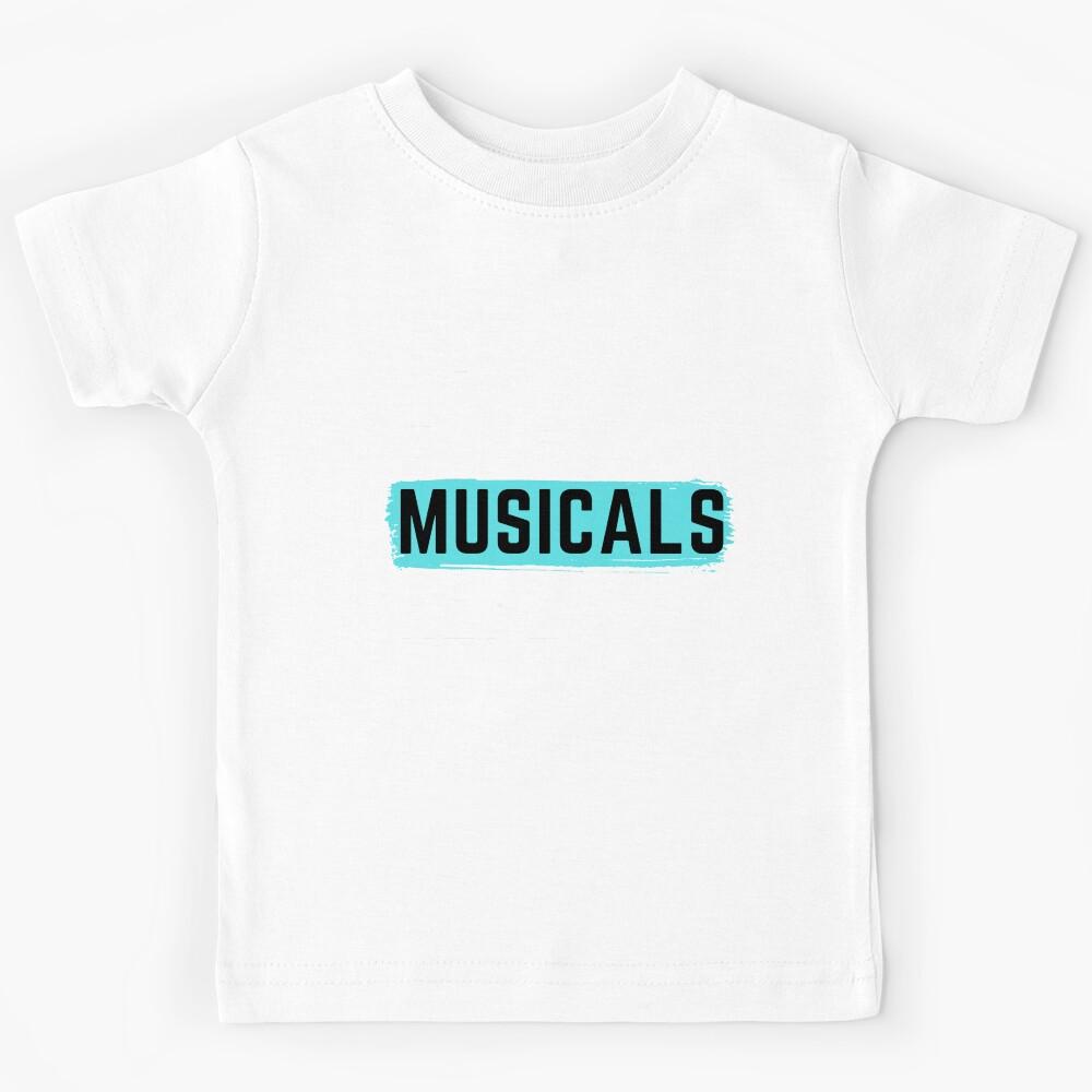 Eat Sleep Musicals Repeat Kids T-Shirt 150