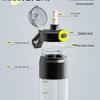 Mingxia Portable Borosilicate Glass Sports Water Bottle