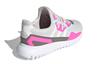 Adidas Originals Flex Collection Abrasion Resistant Breathable Low top Kids Lifestyle Shoes Gray Pink FX5320