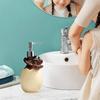 Bathroom Liquid Soap Dispensers Reusable Hand Pump Dispenser Bottle Cute Dinosaur Bottle Prevent Leakage for Cosmetics Detergent