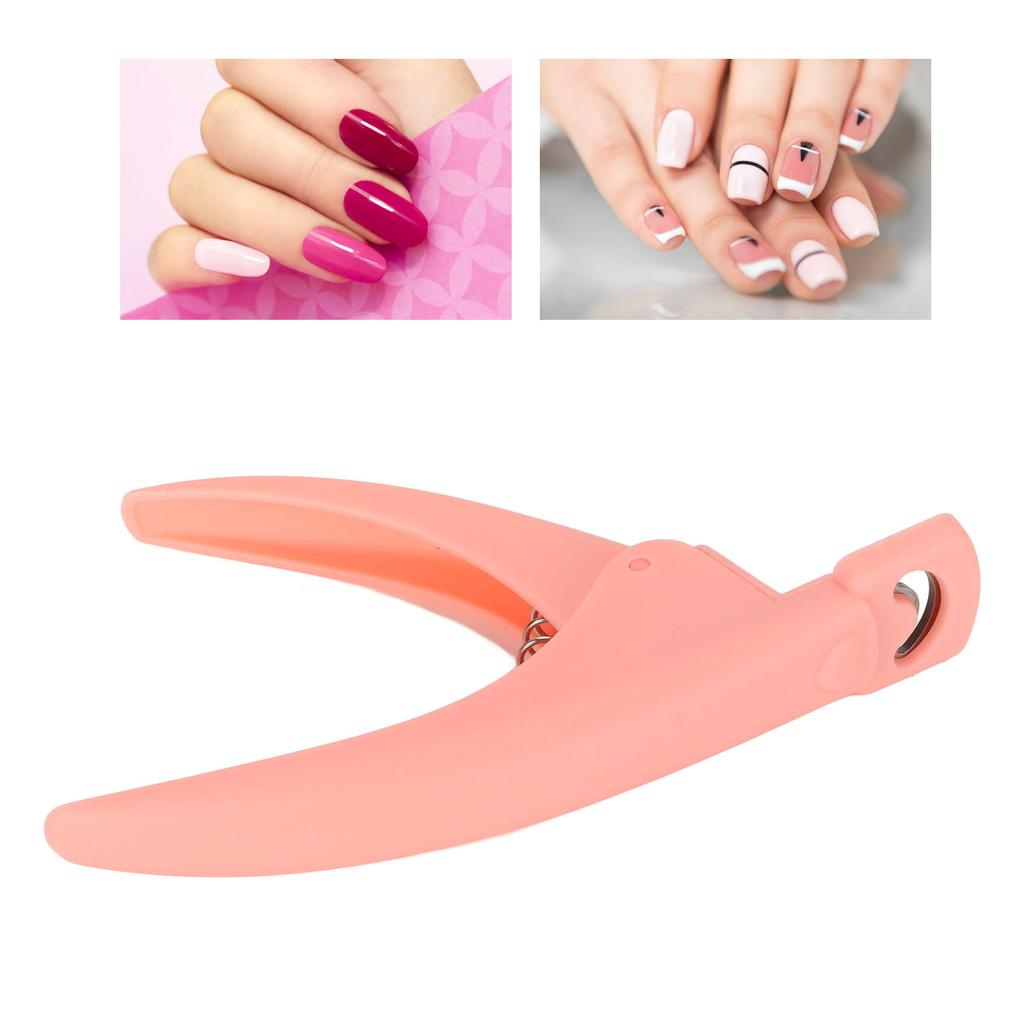 Acrylic Nail Clipper Professional Stainless Steel Nail Tip Cutter False Nail Trimmer Manicure Tool