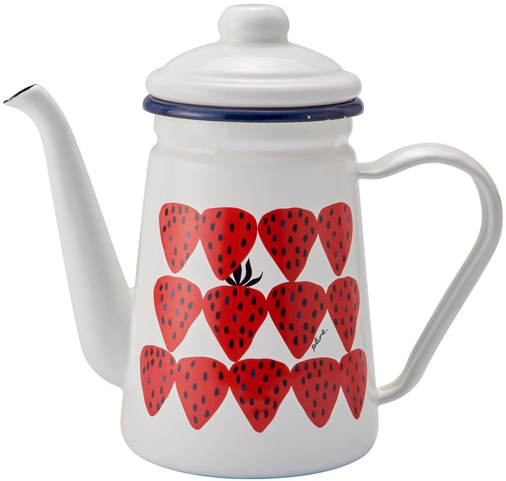 

Эмалированный кофейник Toyo Horo Plune, Красная клубника, Размер: приблизительно. Ш21,5 x Г11 x В19,5 PCP-701