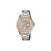 SHEEN 50m Waterproof Quartz Movement Stainless Steel Strap Japanese and Korean Watch Women's Watch Silver Dial SHE-3504SG-7AU