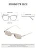 Prada SPRB54E Silver Rectangular Sunglasses