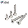 OIMG 410 Stainless Steel Phillips Flat Head Self-Tapping Screws