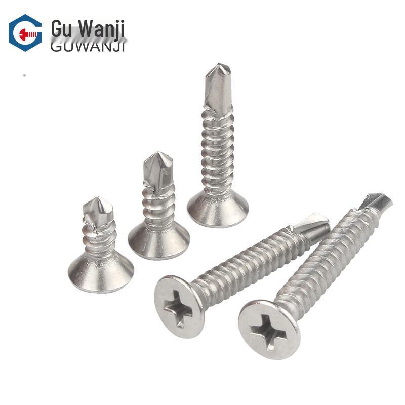 OIMG 410 Stainless Steel Phillips Flat Head Self-Tapping Screws