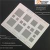 Amaohui Xiu Multi-functional Solder Paste Stencil with 45° Offset Holes (0.3/0.35/0.4/0.5 Mesh)