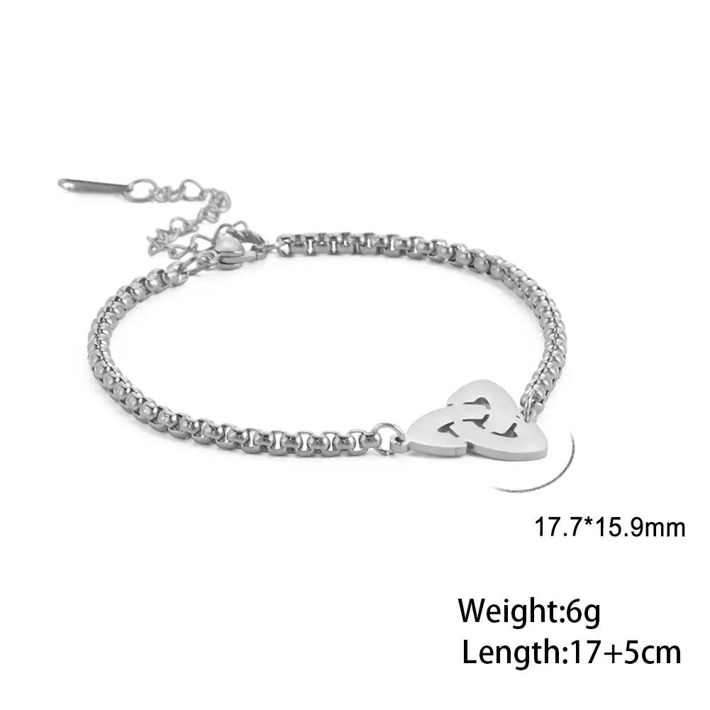 Religious Hindu Buddhist Hindu yoga OM bracelet for women and men stainless steel box chain bracelet, talisman jewelry 17-22cm