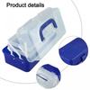 Transparent 3 Layer Fishing Tackle Box Organizer for Tools and Jewelry