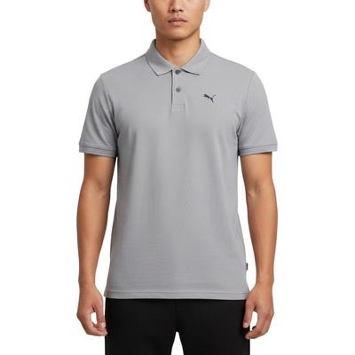 Woven Simple Soft Pullover Polo Shirt Men Tops 528699-09