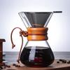 TLXT Hittebestendige Glazen Koffiepot