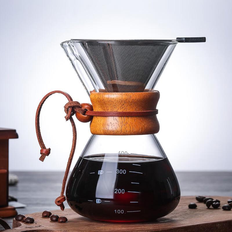 TLXT Heat-Resistant Glass Coffee Pot
