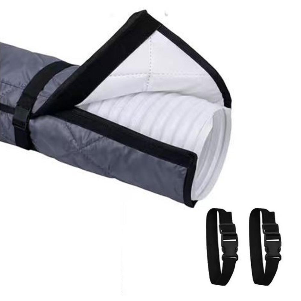 Waterproof Hose Insulation Cover Heat Insulation Exhaust Pipe Protection Cover  Indoor Room Use