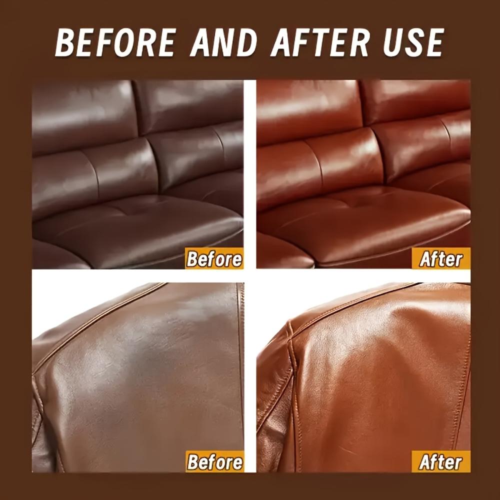 Multi-purpose car interior refurbishment kit: Plastic and rubber polishing paste, sofa refurbishing wax, restoring surface luste