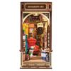 3D Wooden Puzzle with Japanese Book Nook Series Used Tsukurundesu® Instructions, (Backstreet Bookstore)