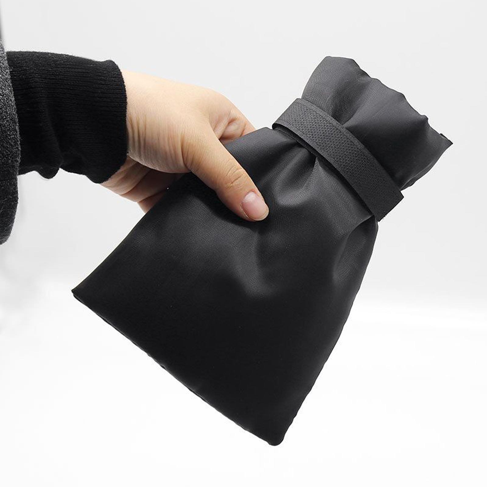 

Water Tap Insulation Cover Winter Anti-Freeze Outdoor Waterproof Insulation Bag Garden Anti-Icing Protector Weather Resistant One Size чорний