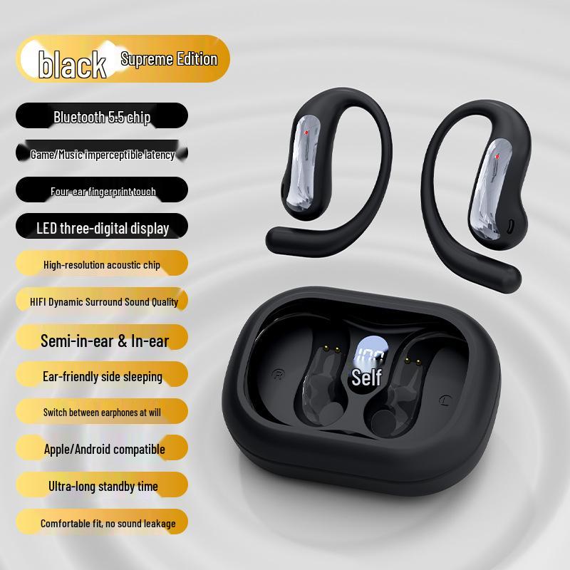 M76 Open-ear Air Conduction Wireless Bluetooth Sports Headphones