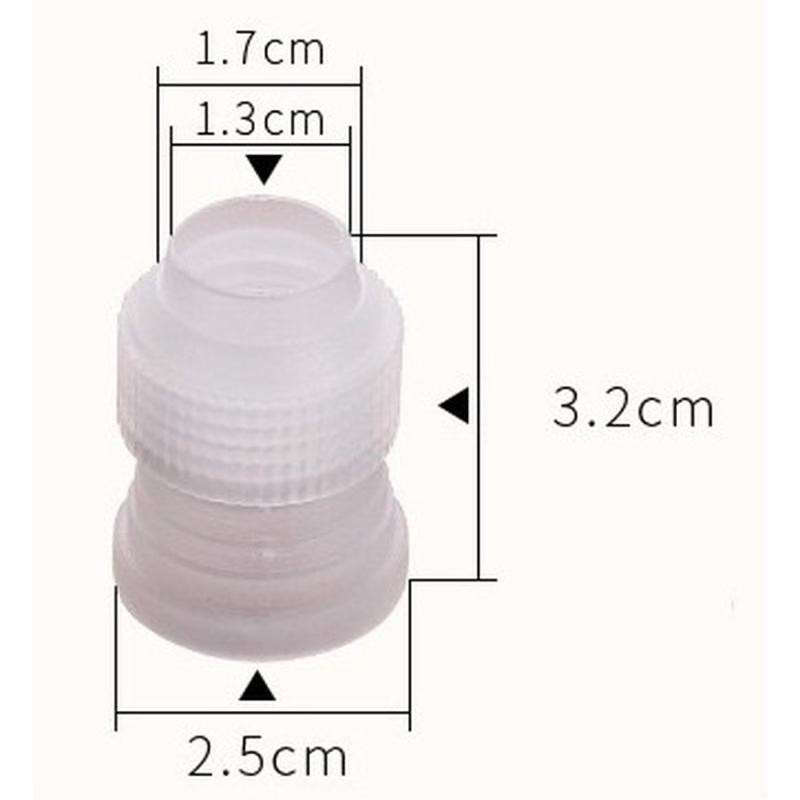 

10 шт. Модные насадки для айсинга, насадки для крема, насадки для украшения торта, переходник-муфта, кондитерский инструмент, домашние насадки