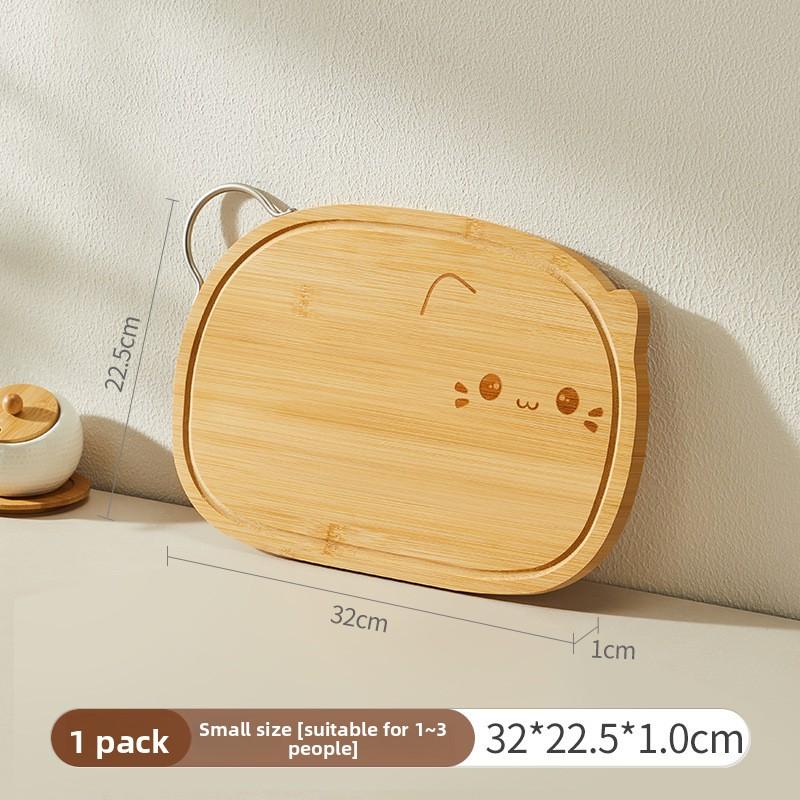 

Кухонная разделочная доска, Бытовая разделочная доска из бамбука и дерева, Разделочная доска для фруктов и прикорма, Милая разделочная доска Small