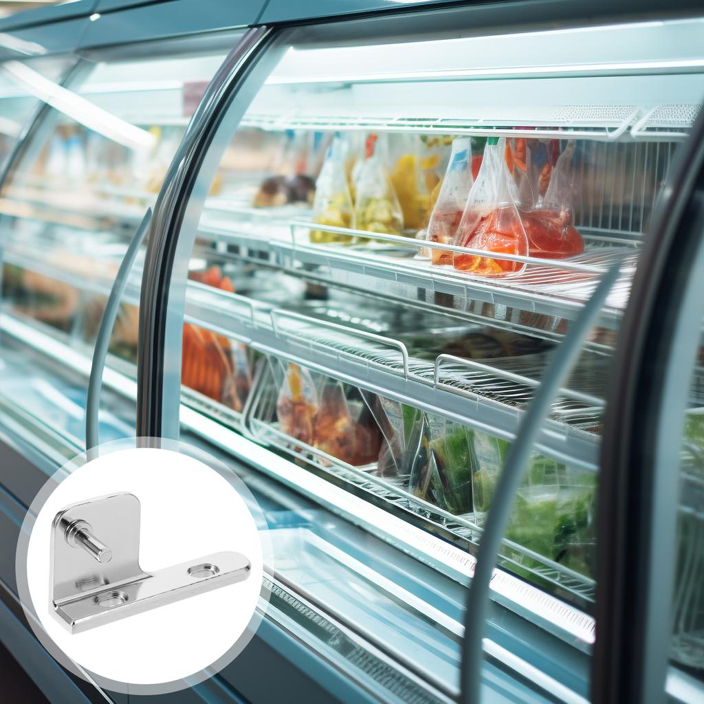 Commercial Refrigerator Door Hinge Stainless Steel Freezer Door Hinge Replacement Heavy Duty For Cooler Display Cabinets Left