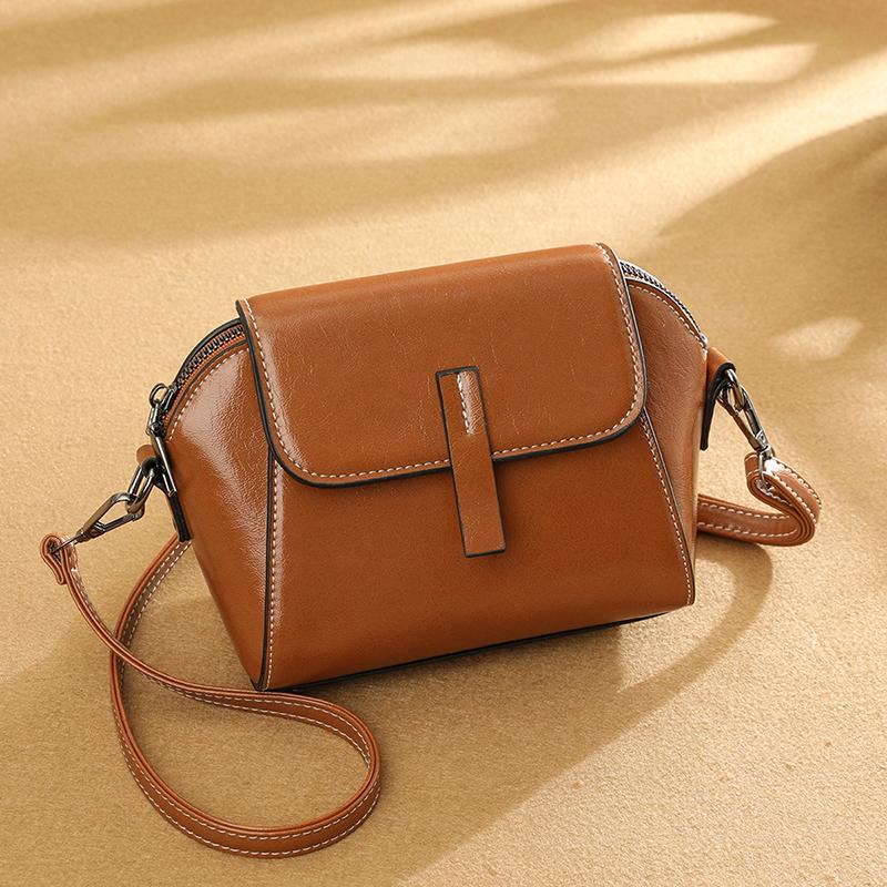 Luxus Designer Einfarbig Damen Kleine Handtasche Mode Schulter Messenger Bag Damen PU Leder Shell Umhängetasche KTB