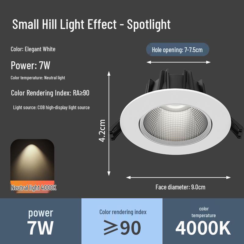 Recessed Super Bright Ceiling Downlight for Home and Commercial Spaces