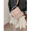 Niche Premium Handbag 2025 New Silver Backpack Fashion Casual Women's Backpack