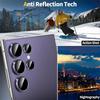 Metal Individual Ring Camera Lens Screen Protector for Samsung Galaxy S22 S24 S25 Ultra S23 Plus S25+ Tempered Glass Full Cover