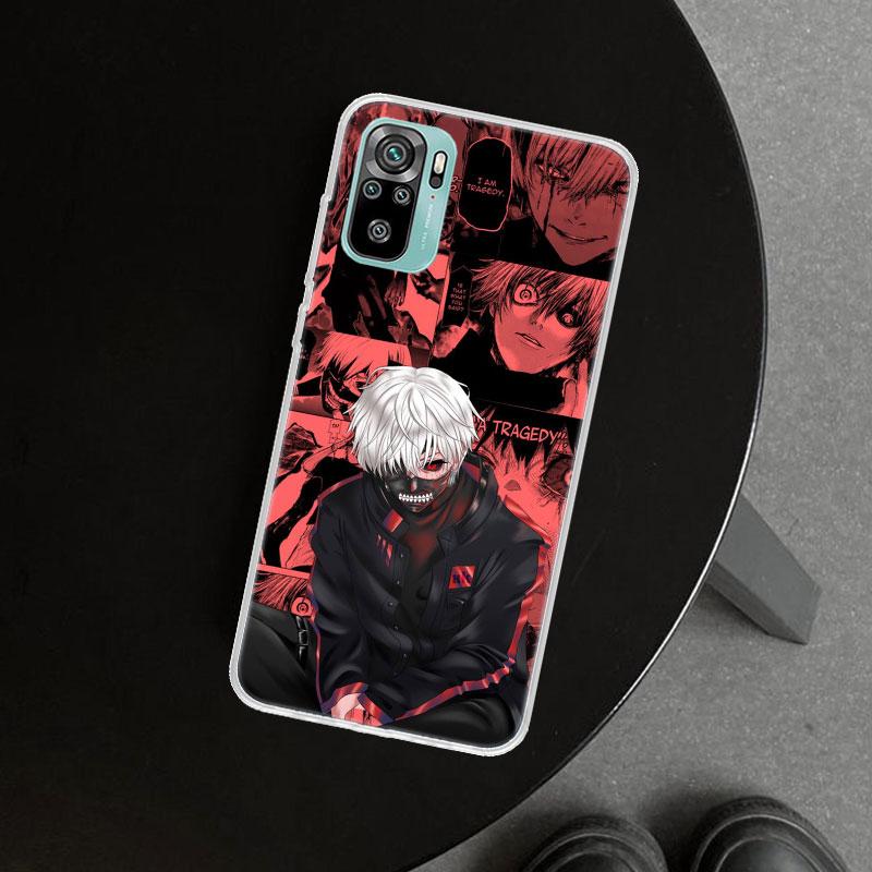 Anime Tokyo Ghouls Terror Handyhülle Cover für Xiaomi Redmi Note 15 14 13 12 11 Pro Plus 14S 12S 11S 11T 11E 10S 10 Individuell F