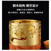 Brass Tea Ceremony Set With Heat-Resistant Coasters Six Tools Gongfu Service