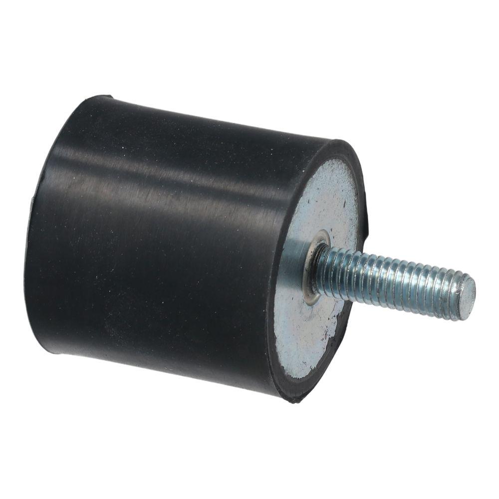 Praktische M6 M8 M10 Gewinde Gummihalterungen Schwarze zylindrische Stoßdämpfer Vibrationsdämpfer Wasserpumpen