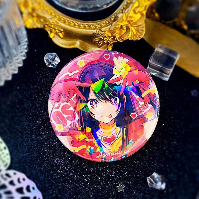 

Брошь OSHI NO KO, аниме-брошь, украшение коллекции.