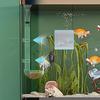 Aquarium Acrylic Feeding Tube Antistuck Feeding Device Design Transparent Fish Food Dispenser Feeder for A Variety of Fish Tanks