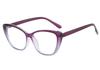 Stylish Cat Eye For Women Readers Trendy Presbyopia Farsighted Eye Glasses Female Gradient Frame Anti Blue Light Glasses