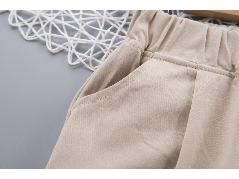 Korean-Style Autumn Dinosaur Shirt Set for Boys (Ages 0-4), Two-Piece Children's Outfit