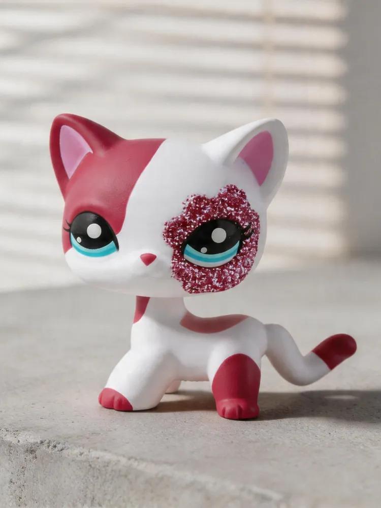 Pet Shop # 2291, lps toys, Shorthair cat, gift for girl (With packaging bag)