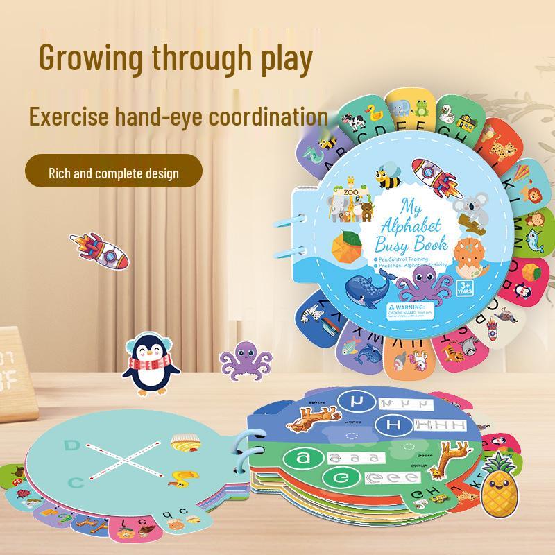Infant Enlightenment Sticker & Quiet Book: Tear-Apart Early Education for Toddlers